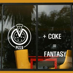 아트박스/꾸밈 cc040-피자와콜라는환상_그래픽스티커