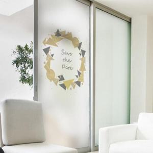 아트박스/꾸밈 cb114-골드앤블랙_글라스시트지