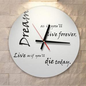 아트박스/꾸밈 ph224-타이포그래피(life)_인테리어벽시계