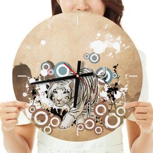 아트박스/꾸밈 ip583-액운을 물리치는 호랑이_인테리어벽시계