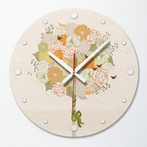 아트박스/꾸밈 ch412-플라워트리_인테리어벽시계