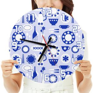 아트박스/꾸밈 ip613-북유럽식기패턴_인테리어벽시계