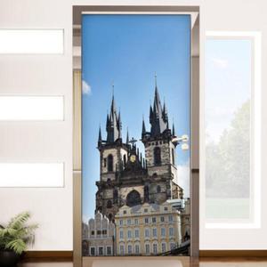 아트박스/꾸밈 프라하의명소_현관문시트지_현관문시트지-ih514