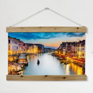 아트박스/꾸밈 cj980-우드스크롤_60CmX40Cm-베니스의풍경