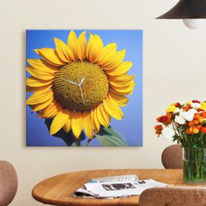 아트박스/꾸밈 it068-희망의상징해바라기_노프레임벽시계