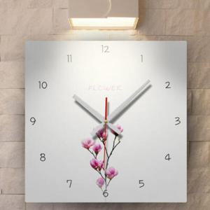 아트박스/꾸밈 cg390-꽃_인테리어벽시계
