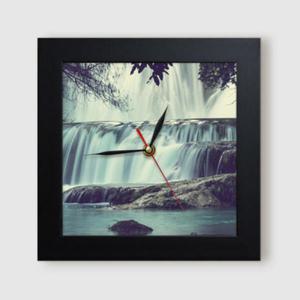 아트박스/꾸밈 ct929-가슴이트이는거대한폭포_미니액자벽시계
