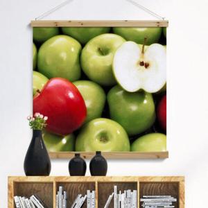 아트박스/꾸밈 cd676-우드스크롤_90CmX90Cm-금전운에좋은풋사과