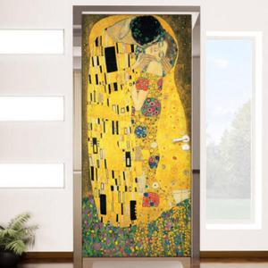아트박스/꾸밈 pc998-명화클림트키스_현관문시트지