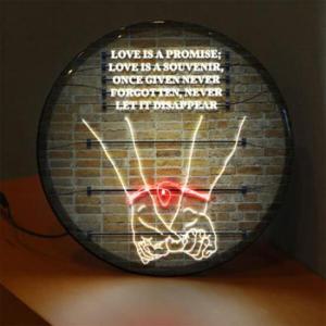 아트박스/꾸밈 nw421-LED액자25R_사랑의약속