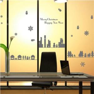 아트박스/꾸밈 ik113-눈사람과 눈꽃