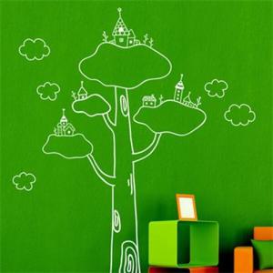 아트박스/꾸밈 ij026-나무 위에 집