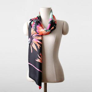 아트박스/더로라  타이형 겹 스카프- 깃털 S7218