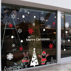 아트박스/꾸밈 tc091-산타클로스와토끼_크리스마스스티커