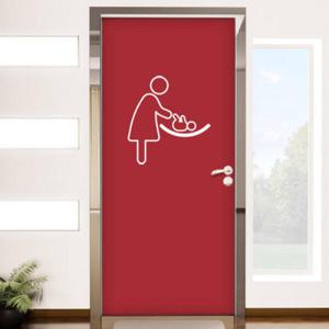 아트박스/꾸밈 ic147-엄마와아기_현관문리폼세트