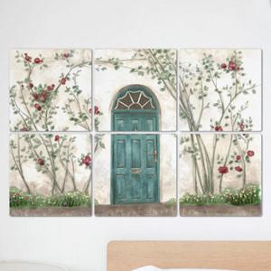 아트박스/꾸밈 ib418-멀티액자_집앞에피어난덩굴꽃