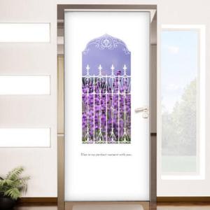 아트박스/꾸밈 ce265-프로방스라벤더_현관문시트지