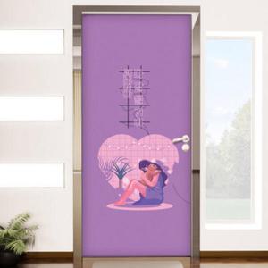 아트박스/꾸밈 ie110-네온사인응원_현관문시트지