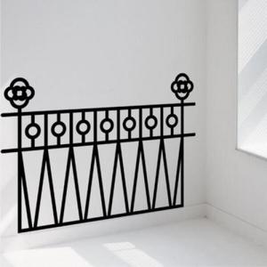 아트박스/꾸밈 cc764-장미담장_그래픽스티커