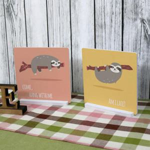 아트박스/꾸밈 tk798-스탠드액자2P_나무늘보이야기