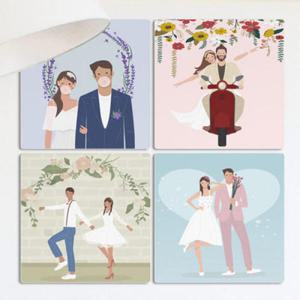 아트박스/꾸밈 if534-멀티액자_행복한웨딩촬영