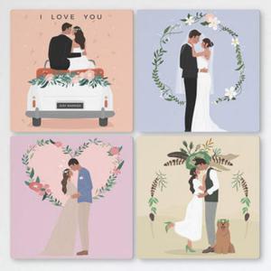 아트박스/꾸밈 if535-멀티액자_행복한웨딩촬영2