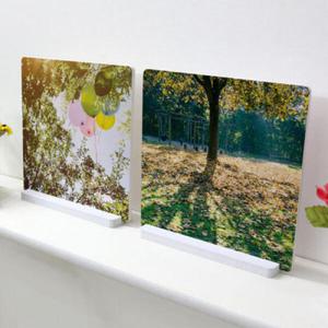 아트박스/꾸밈 pa947-스탠드액자2P_감성햇빛이드는나무