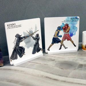 아트박스/꾸밈 pk299-스탠드액자2P_검도와복싱