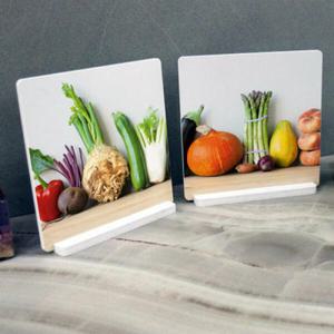 아트박스/꾸밈 ci796-스탠드액자2P_가지런한싱그러운채소