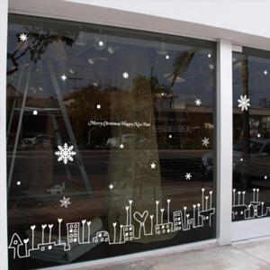 아트박스/꾸밈 ii792-크리스마스하트마을_그래픽스티커