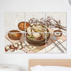 아트박스/꾸밈 ib842-멀티액자_뚝배기삼계탕