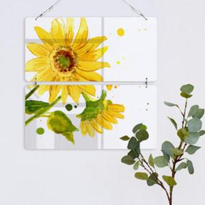 아트박스/꾸밈 nl368-멀티아크릴액자_행복을주는해바라기(2단)