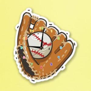 아트박스/꾸밈 nz099-인테리어벽시계_내가좋아하는야구(글러브)