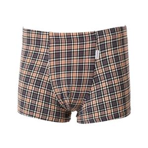 [비너스]오렌지 남성 부드러운촉감의 스판 체크나염 드로즈 VMPQ718T