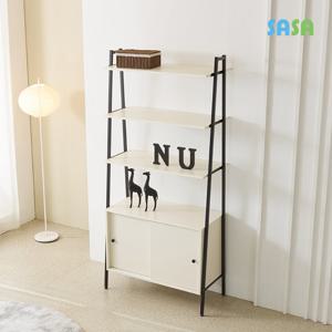 사사가구 나인 850 3단 철제 슬라이딩 수납선반장