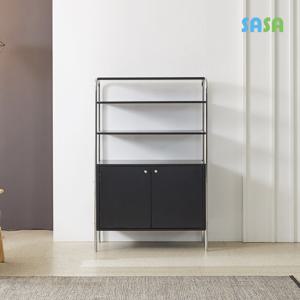 사사가구 가인 850 3단 철제 수납선반장