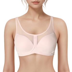 [비비안]BR1802APK 아쿠아X 쿨메쉬 노와이어브라