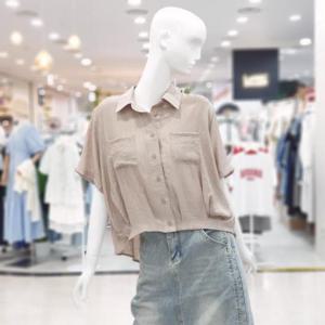 abfz sh06 데일리 쿨 반팔 루즈핏블라우스 SLBHZ3B32H