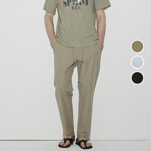 [버커루]남성 21수 잔체크 바이오워싱 밴딩팬츠 B235Z5472P