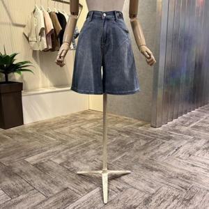 [ab.f.z]AOZ3HE36H_백 밴딩 단추 데님 반바지