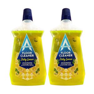 아스토니쉬 광택 먼지제거 바닥 클리너 제스티 레몬 1L 2개