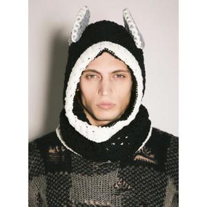 25 FW 마르니 남성 당나귀 인형 발라클라바 mni0159010blk