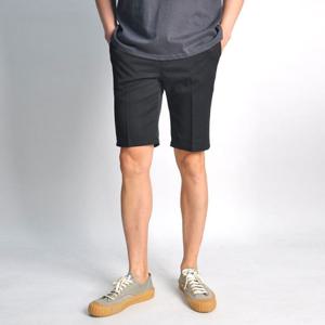 [비커스텀바이]JES621 허리 히든밴딩 남자 5부 슬랙스 반바지