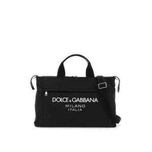 Dolce   Gabbana 로고 프린트 지퍼 여행 가방 BM2125AG182 8B956 TP944164892