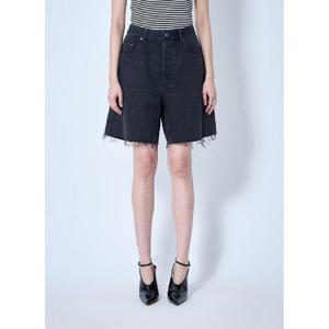 25 FW 생로랑 여성 데님 쇼츠  sla0260072blk