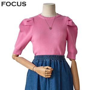 [포커스]어깨퍼프 반팔니트 (FS3A7KT0041)