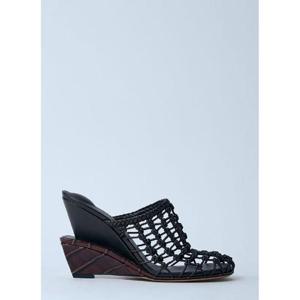 25 FW 쟈크뮈스 여성 Les Doubles Tressees 웨지 샌들  jac0260043blk