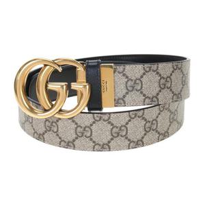 [구찌] GG 마몽 양면 벨트 / 659416 92TIC 9769