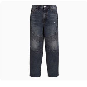 [버커루] 남성 와이드 바이커 디테일 데님 팬츠 (B255DP066P)