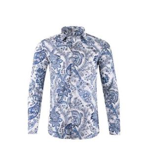 에트로 페이즐리 프린트 커브드 헴 버튼업 셔츠 MRIB000199SA5A9 X0801 TP944986528